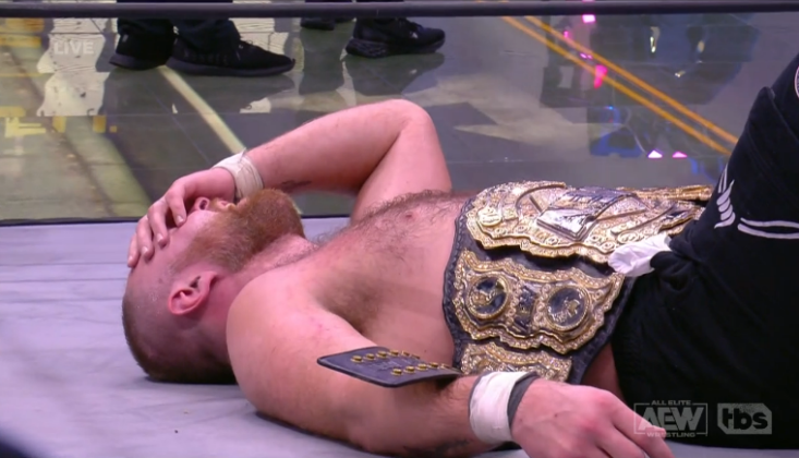 Jon Moxley Wins AEW World Heavyweight Title