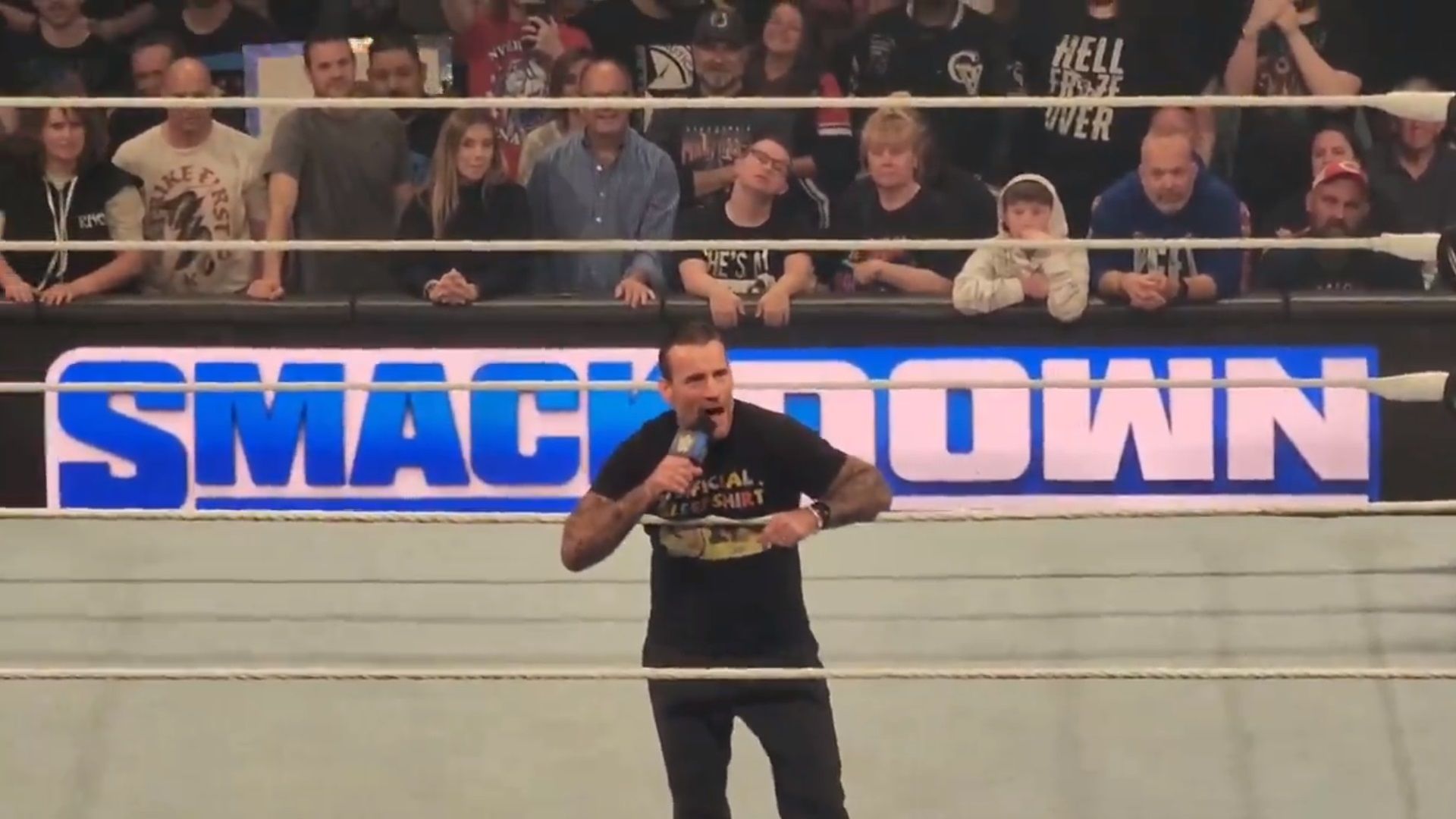 Watch What Happened With Cm Punk After Smackdown Went Off Air