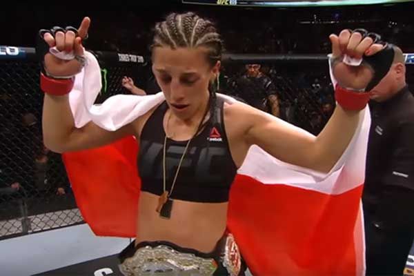 Joanna J Drzejczyk Thrashes Jessica Andrade For Successful Title Defense