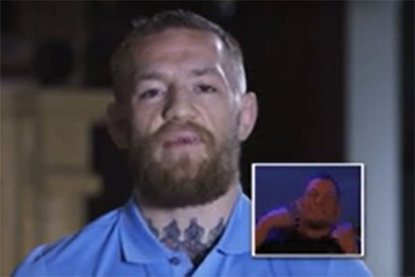 Video Mcgregor Makes Surprise Appearance During Diaz S Conan Interview