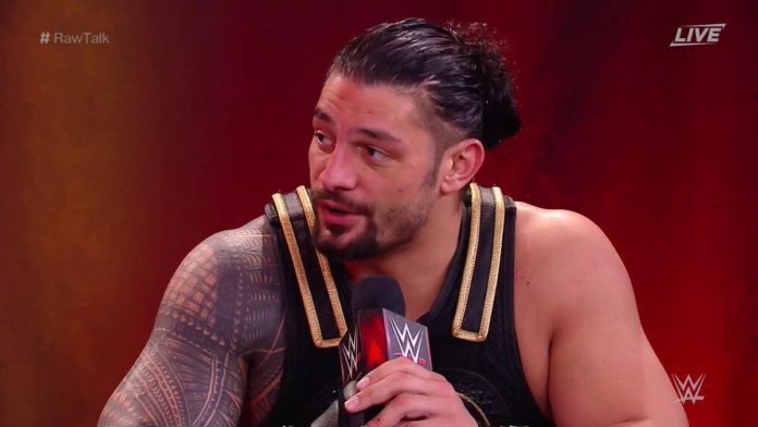 wwe roman reigns 2018