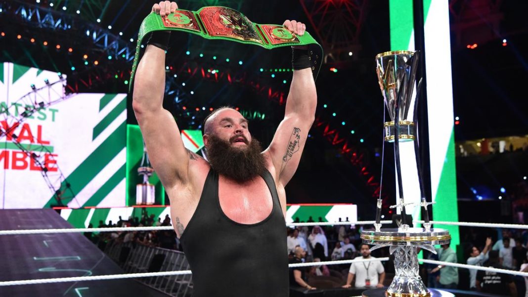 Braun Strowman with Greatest Royal Rumble Championship