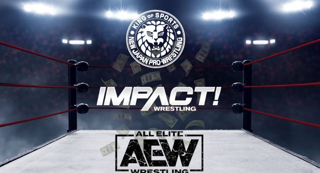 aew impact njpw