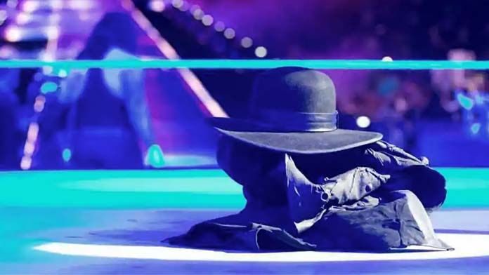 undertaker hat in ring