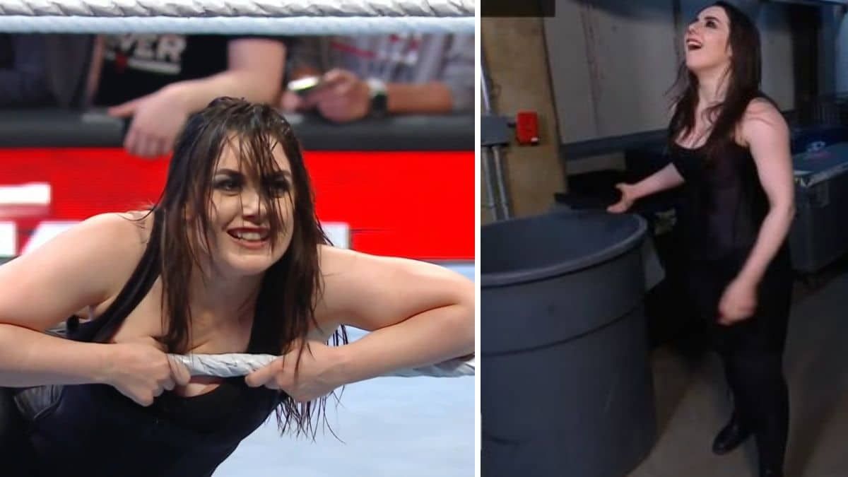 Watch: Nikki Cross Throws Title in the Trash on WWE Raw