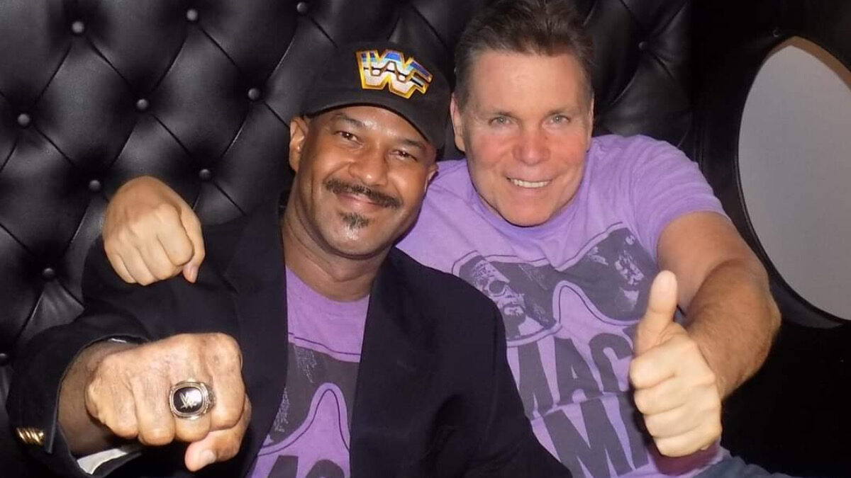Docta D and Lanny Poffo