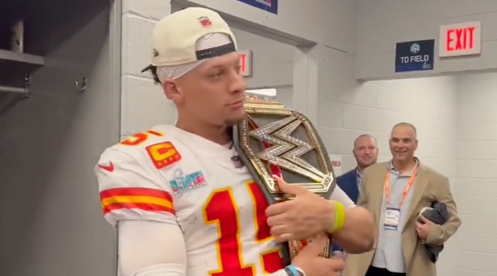 Kansas City Chiefs Celebrate Super Bowl Victory with Custom WWE