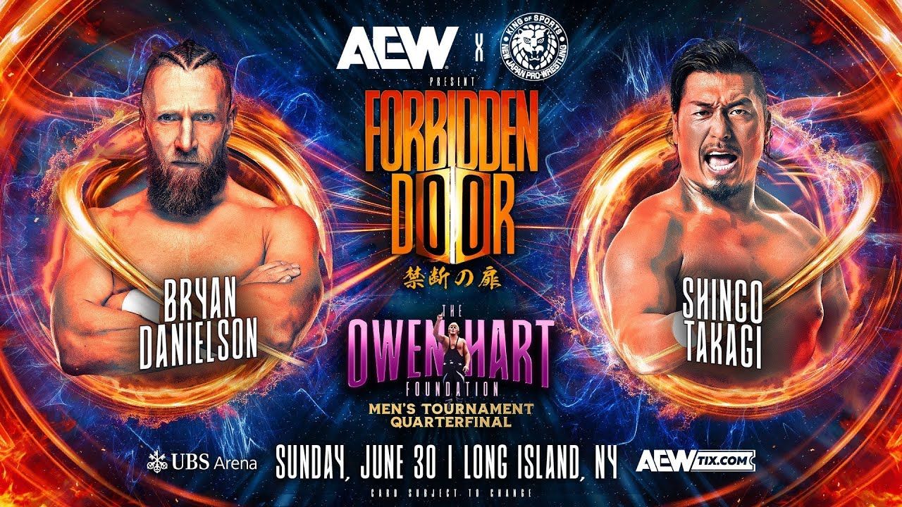 Bryan Danielson advances in the Owen Hart Tournament at AEW Forbidden ...