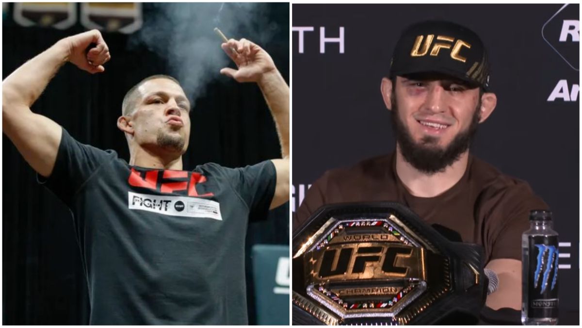 Islam Makhachev Responds To Nate Diaz's UFC 284 Scorecard