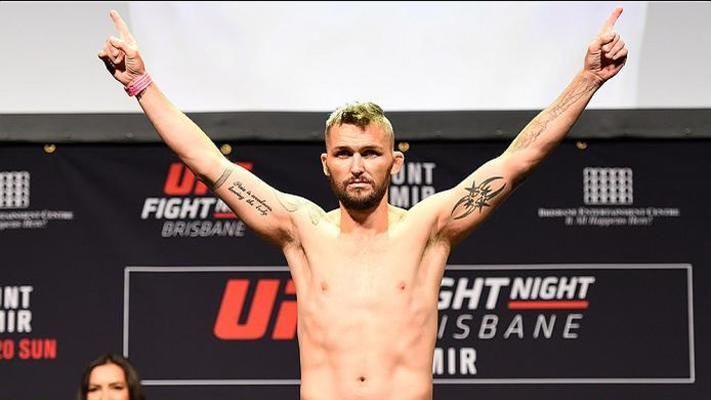 UFC Sydney's Damien Brown Says he Succumbed to Pressure in Last Bout