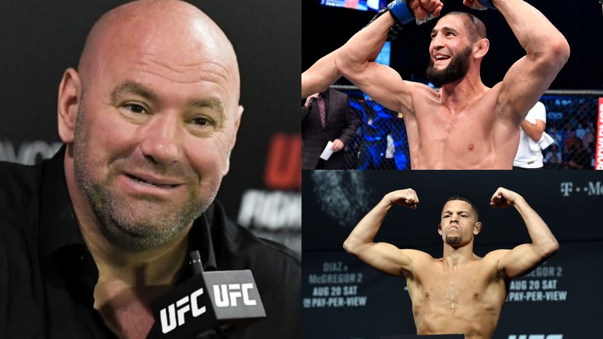 Dana White Is 100% Down For Khamzat Chimaev vs. Nate Diaz