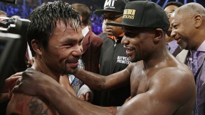 Manny Pacquiao Discusses Possibly Rematching Floyd Mayweather