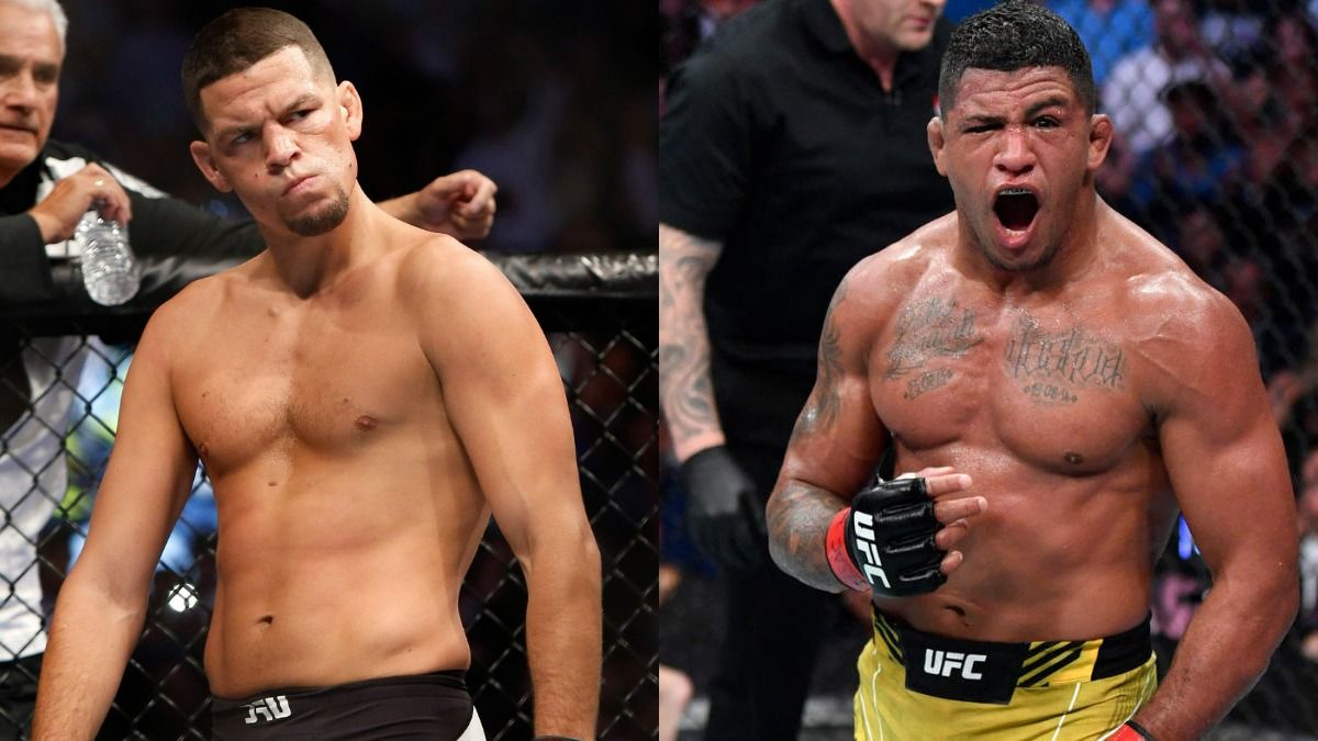 Gilbert Burns: I'll Fight Nate Diaz With No-Takedown Stipulation