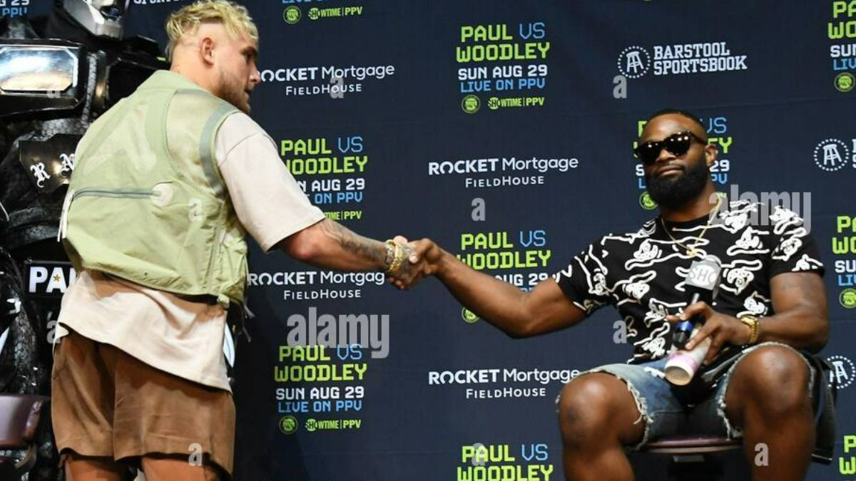 Jake Paul Put Up 500K KO Bonus To Woodley To Stop Rumors