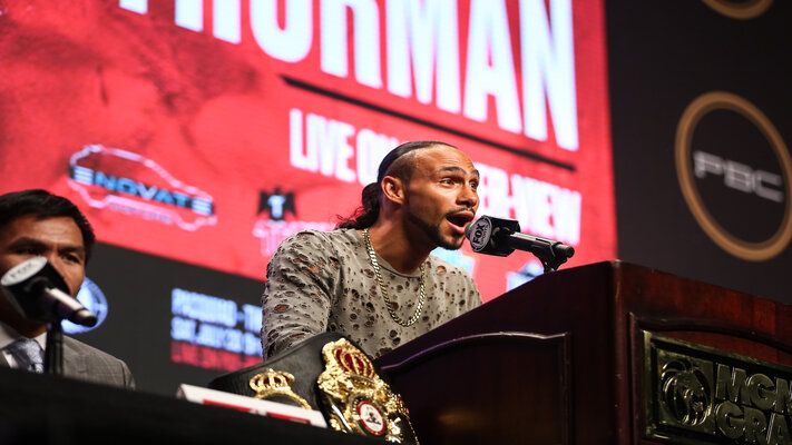 Keith Thurman Thinks He Can KO Pacquiao This Saturday