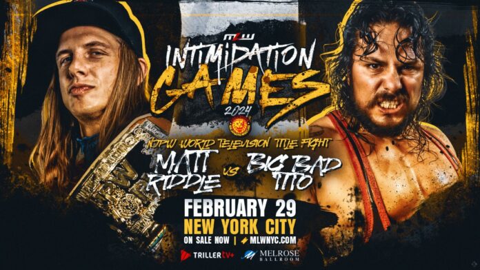 Matt Riddle Njpw Title Defense Set For This Weekend's Mlw Nyc Return