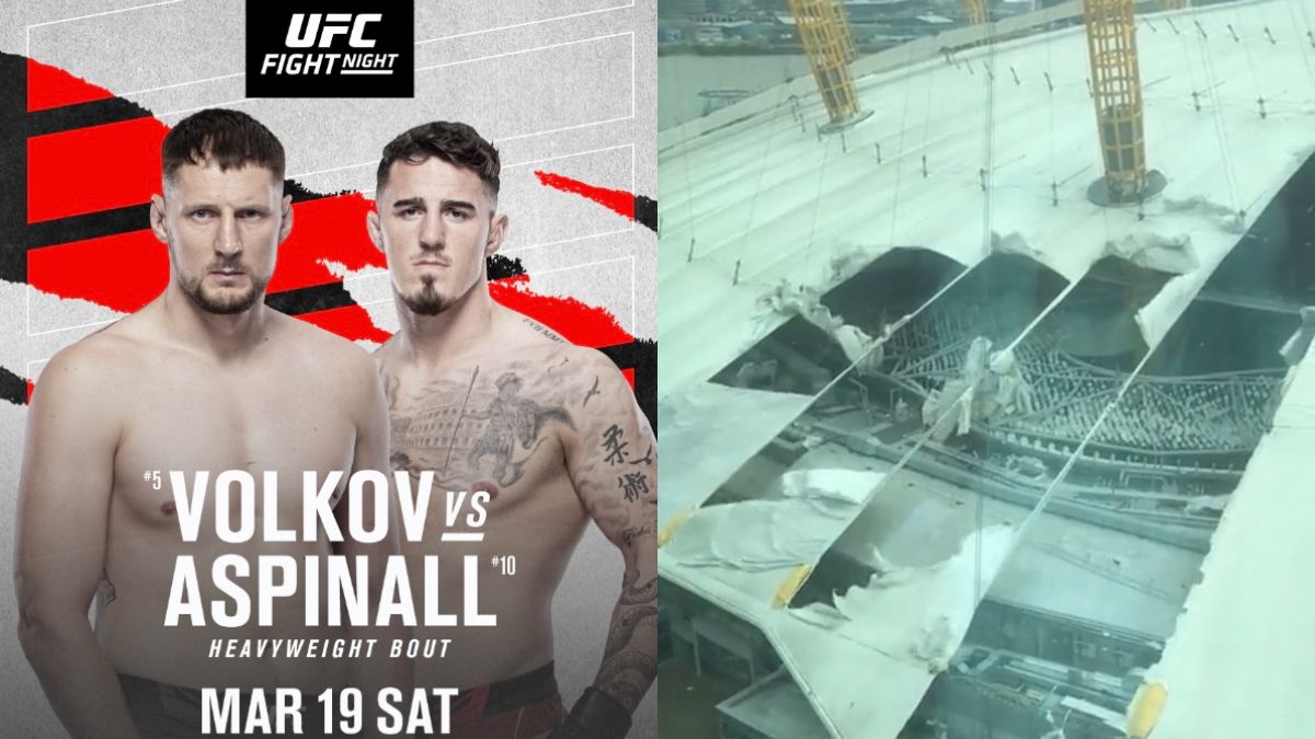 Watch: O2 Arena Ripped Apart By Storm Weeks Before UFC London