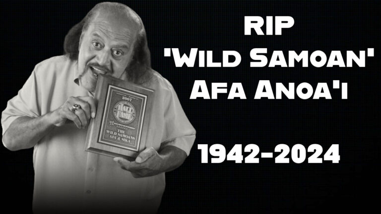 WWE Hall of Famer Afa Anoa'i of the Wild Samoans Dead Aged 81