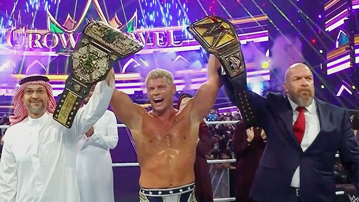 Cody Rhodes Beats Gunther, Becomes First-Ever WWE Crown Jewel Champion