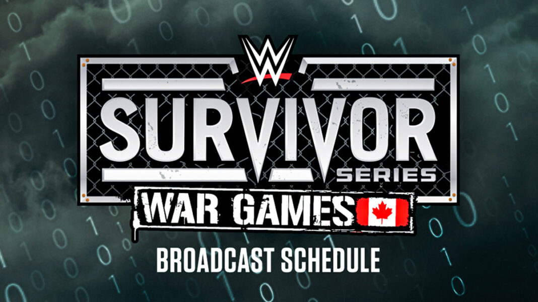 WWE Survivor Series 2024 Full Weekend Broadcast Schedule