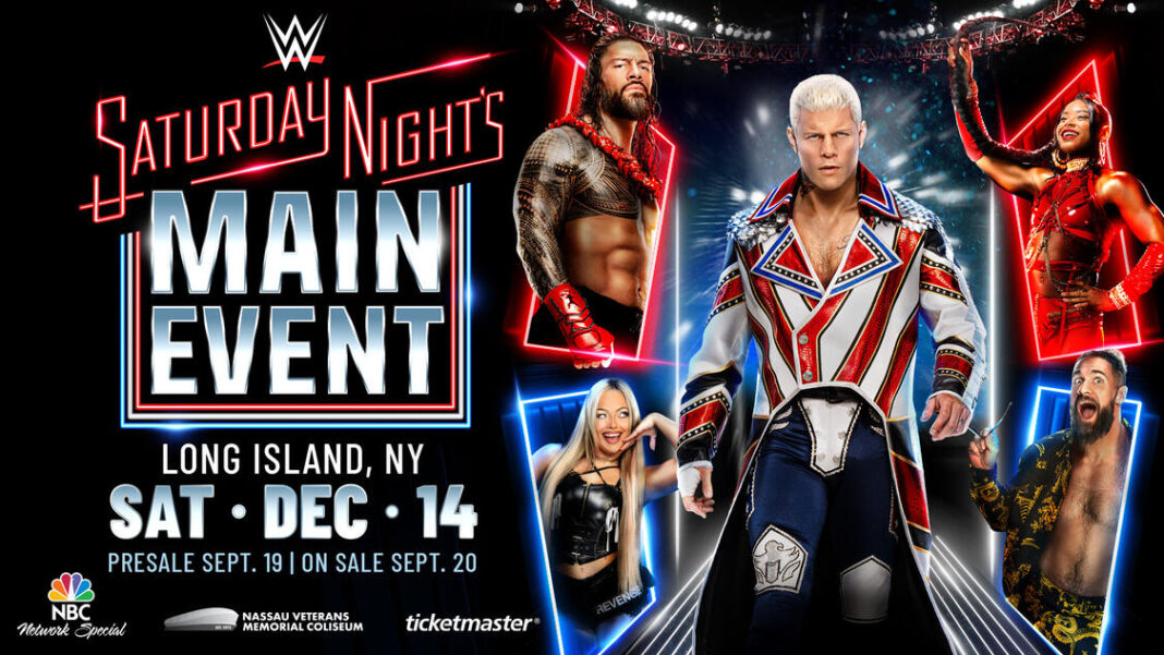 WWE Saturday Night's Main Event 2024 Tickets Availability, price and more