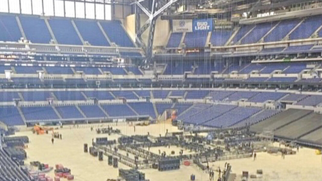 2025 WWE Royal Rumble First Look at Production Setup