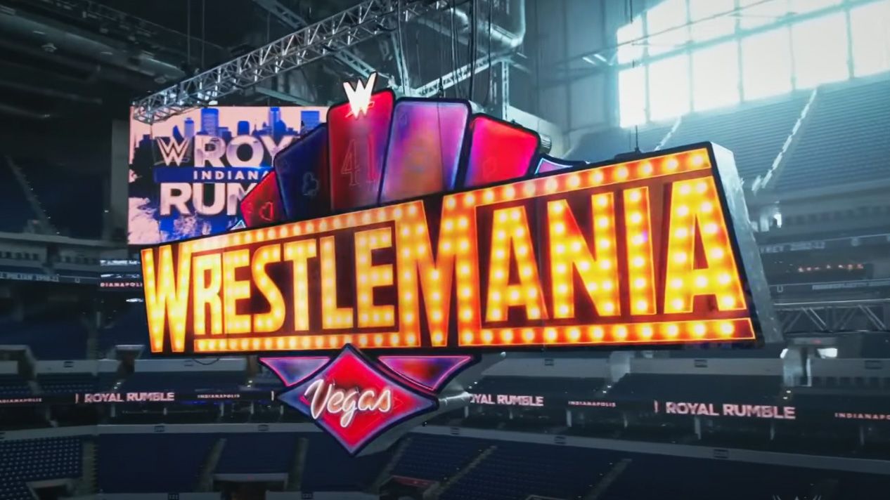 WrestleMania 41 Sign